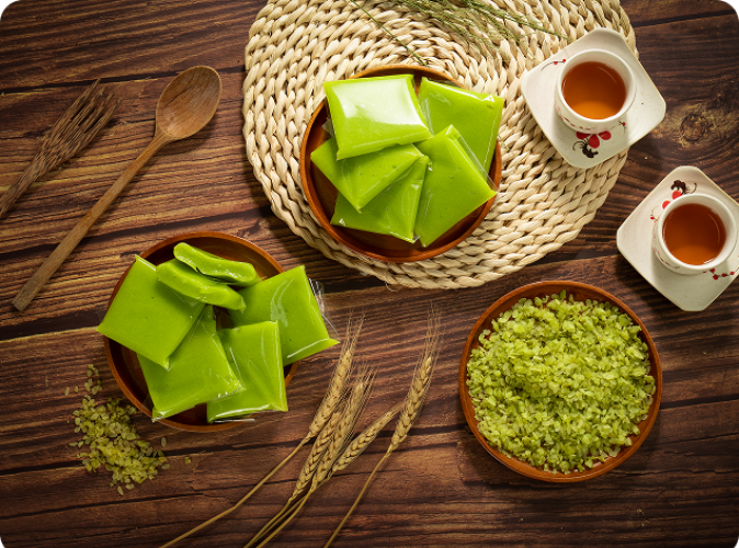 Ba món ăn từ cốm tiêu biểu của mùa thu Hà Nội