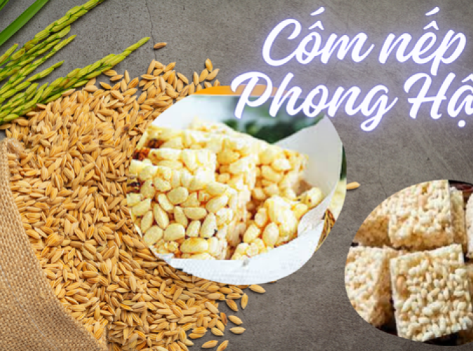 Cốm Nếp Phong Hậu – Đặc Sản Dẻo Thơm Trứ Danh 2025