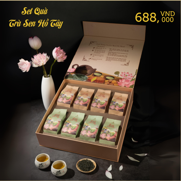 Set Trà Sen Hồ Tây