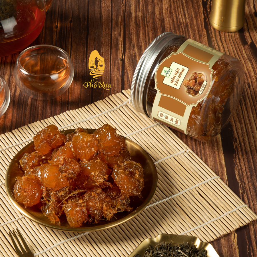 Mận Hậu xào gừng