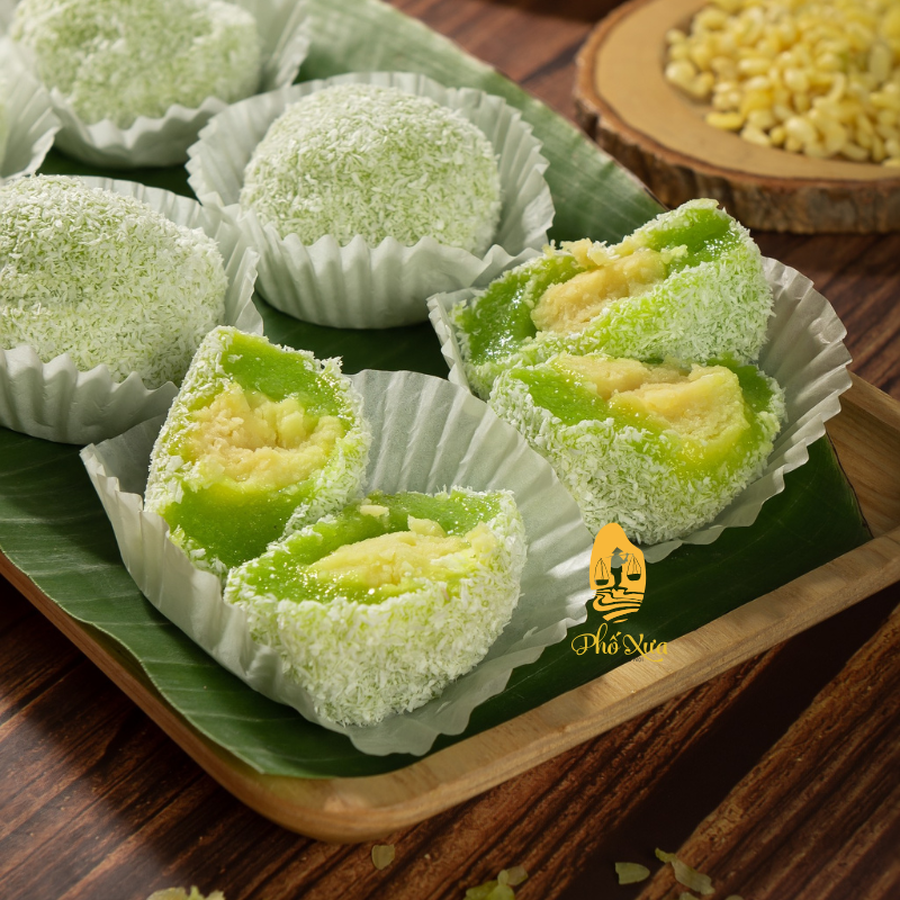 Mochi cốm - ít ngọt