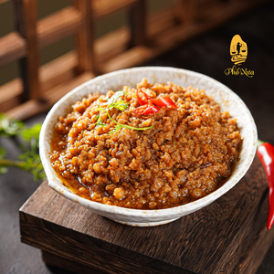 Thịt chưng mắm tép- Phố "Hàng Bè"