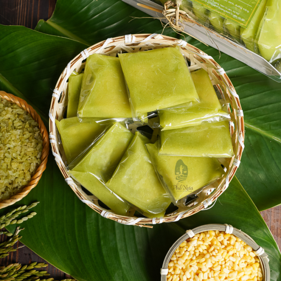 Bánh Cốm Ít Ngọt - Đặc sản Bánh cốm Mễ Trì Hà Nội