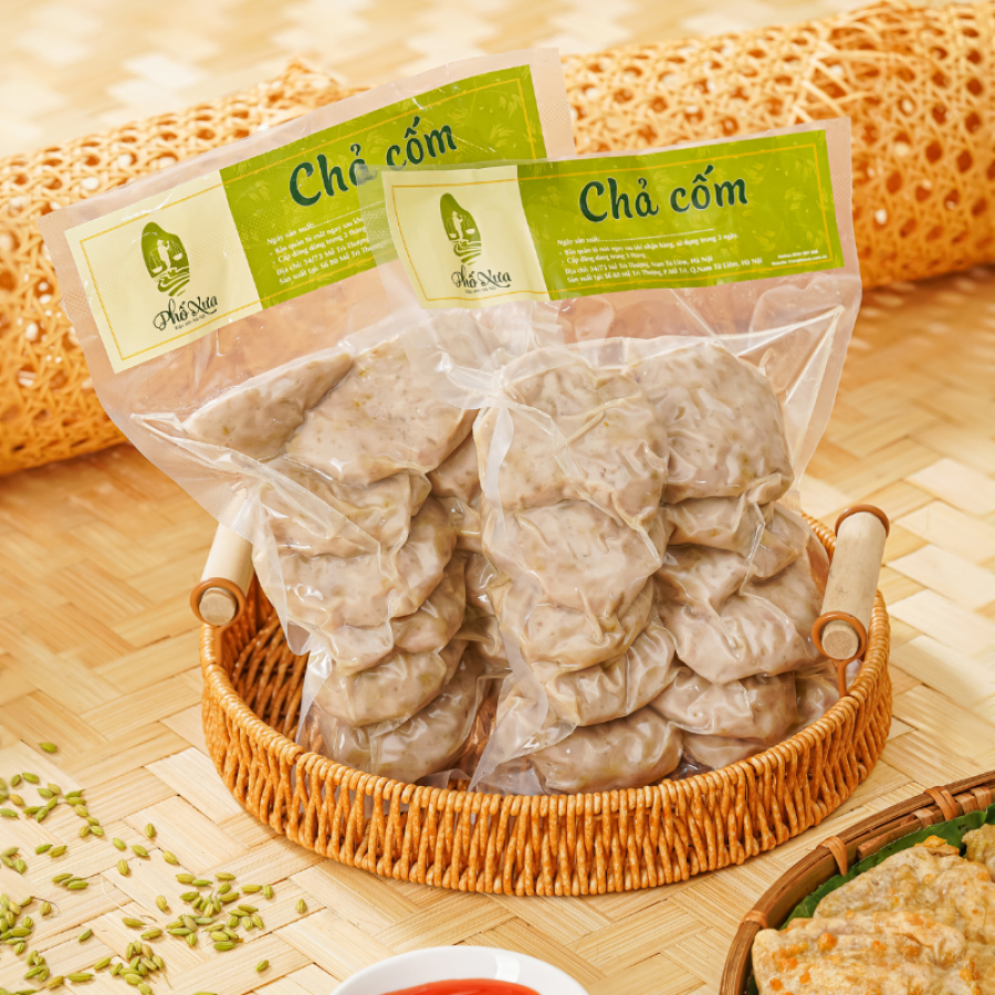 Chả Cốm Mộc Mễ Hà Nội chuẩn vị xưa – Đóng gói đẹp tặng quà