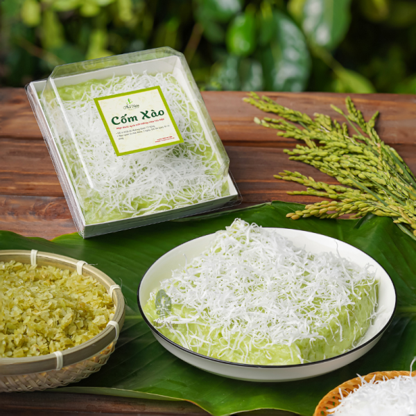 Cốm Xào Dừa Mễ Trì - Đặc sản Cốm xào Hà Nội