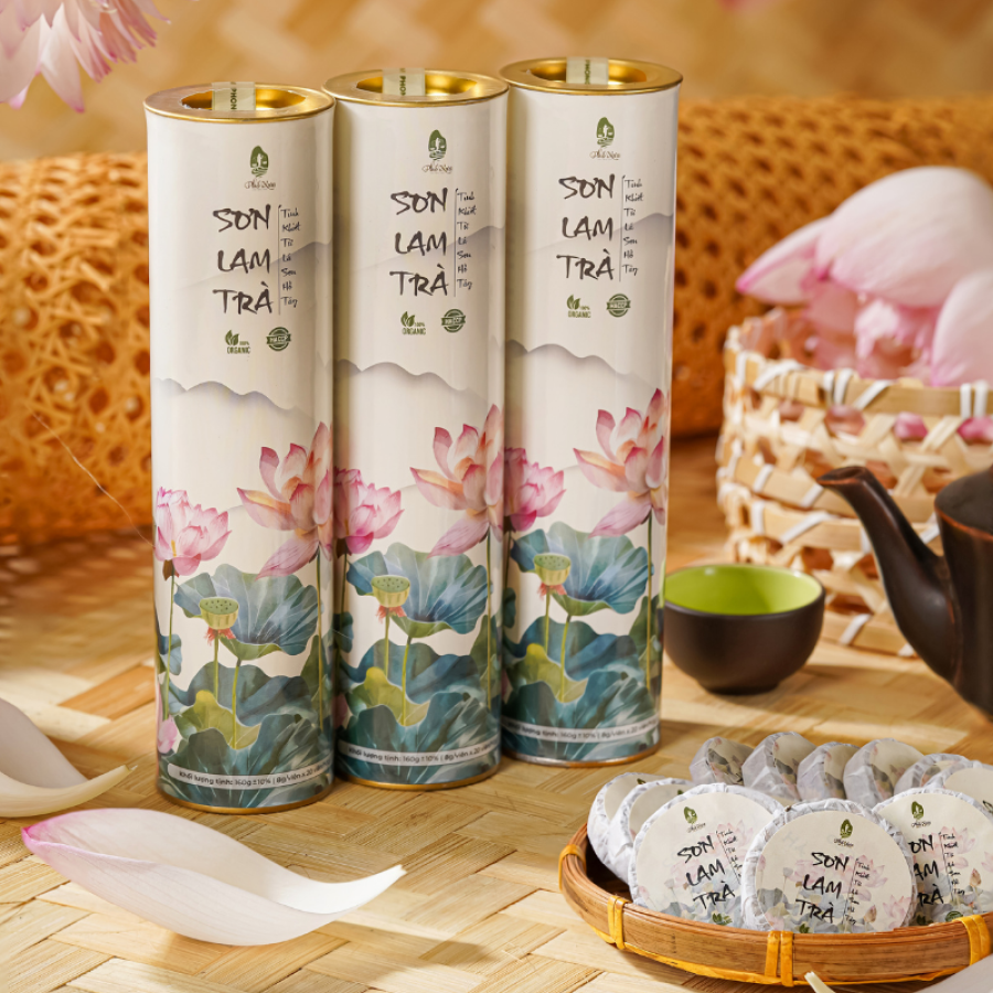 Sơn Lam Trà - Trà Lá Sen Hồ Tây