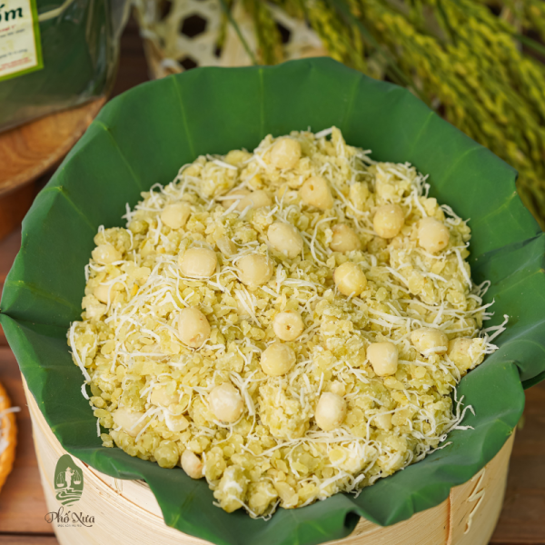 Xôi Cốm Sen Dừa – Đặc sản xôi cốm Hà Nội, Mễ Trì | Phố Xưa