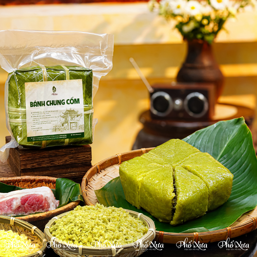 Bánh chưng Cốm