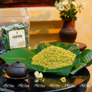 Cốm Non Tươi – Hương Vị Lúa Non Mùa Thu Hà Nội | Phố Xưa