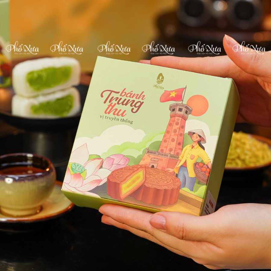 Bánh trung thu Dẻo cốm