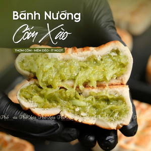 Bánh Nướng Cốm Xào – Nhân Cốm Tươi, Ít Ngọt