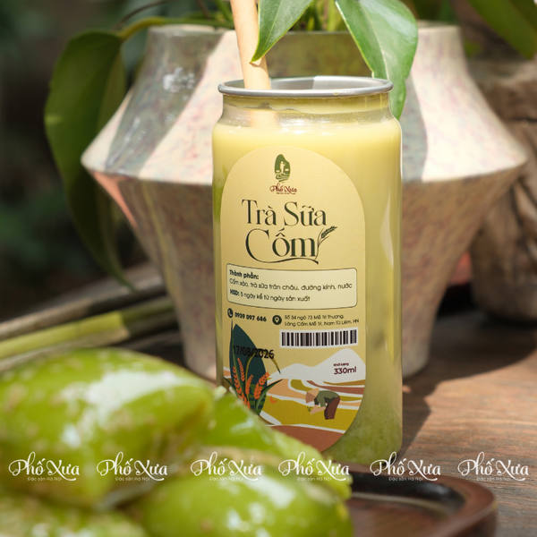 Trà sữa cốm - 550ml
