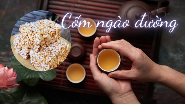cốm ngào đường