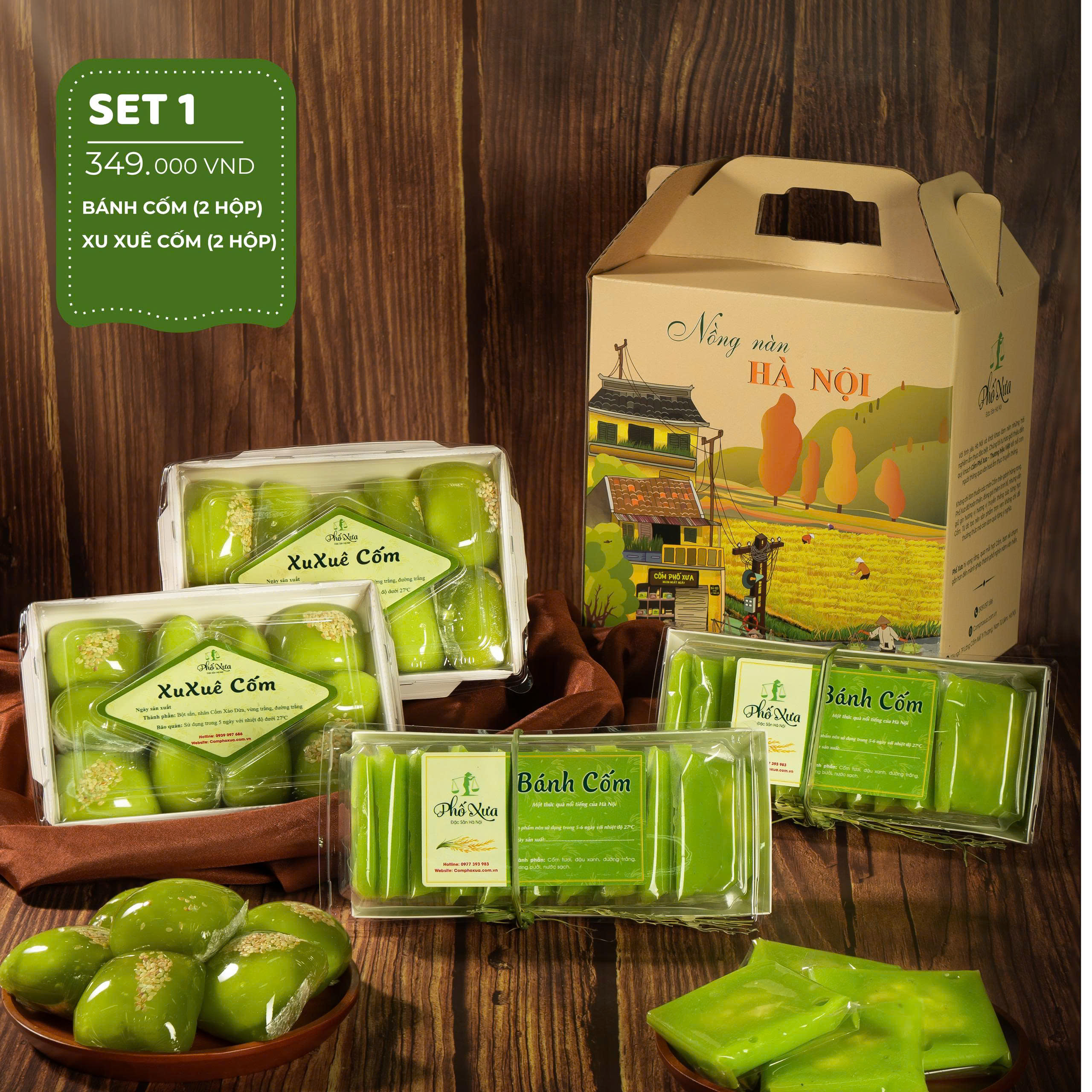 hộp bánh cốm