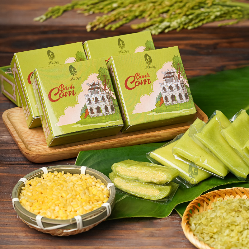 bánh cốm làm từ gì