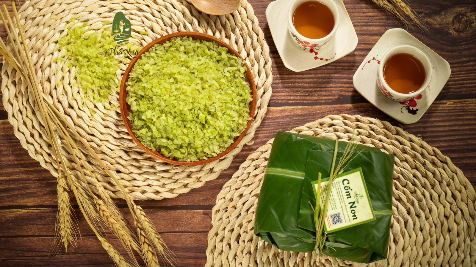 hình ảnh cốm làng vòng