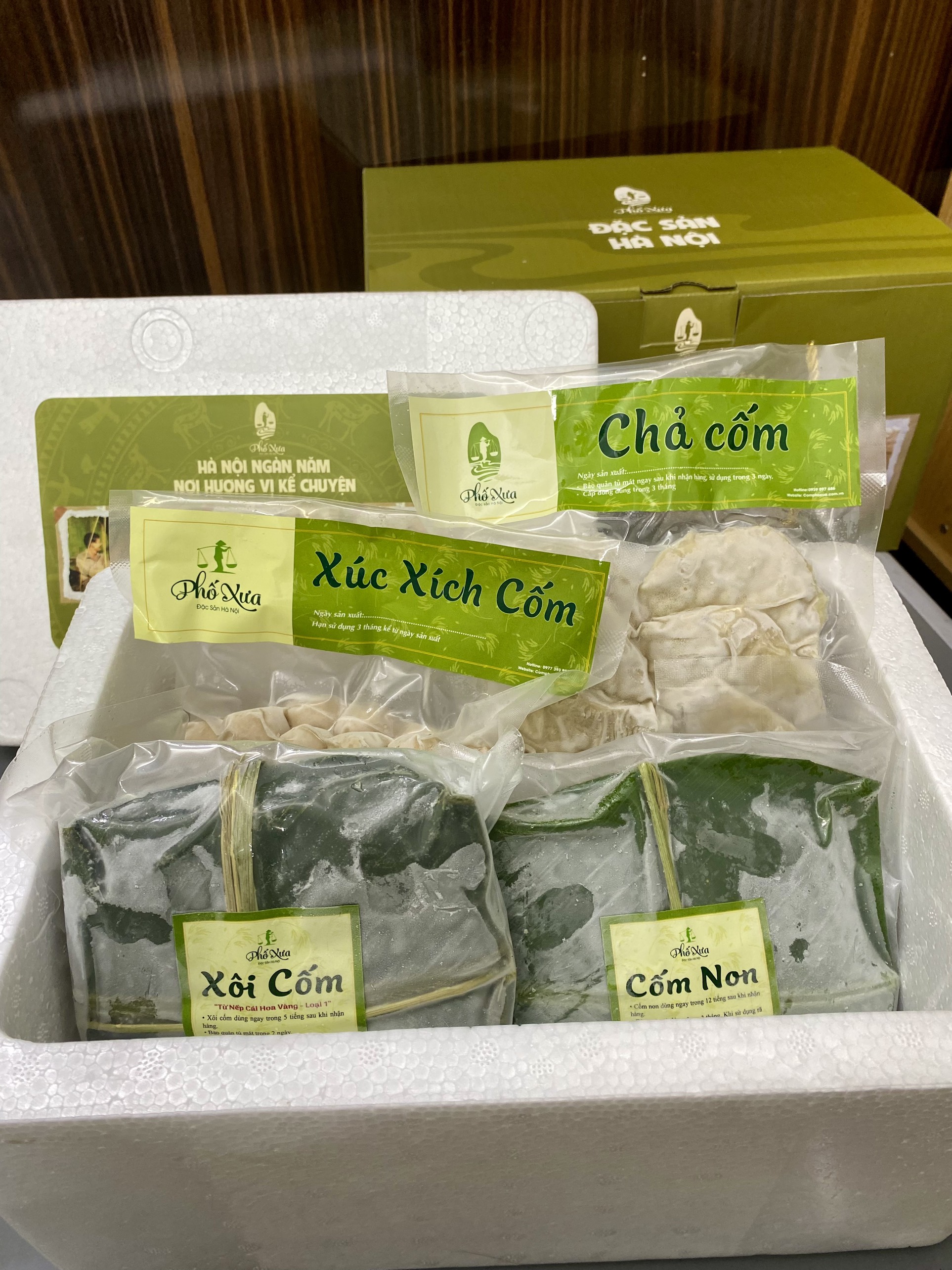 cách bảo quản cốm