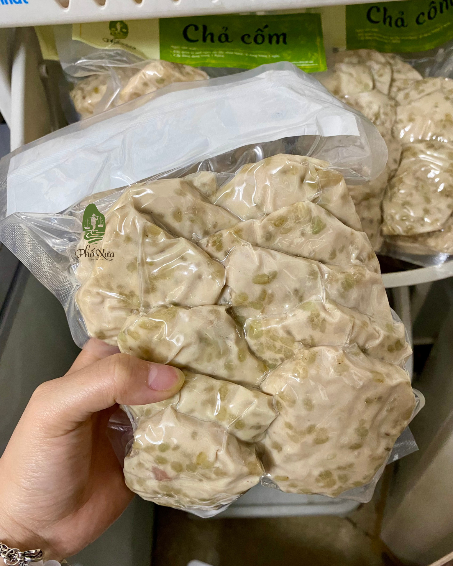 cách làm chả cốm từ cốm khô