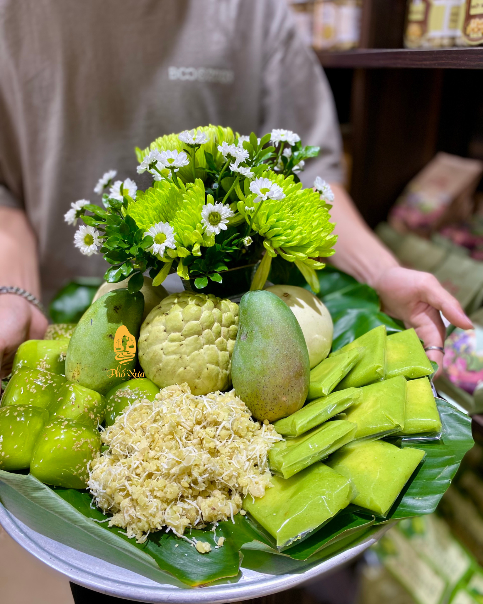 cốm làm từ gì