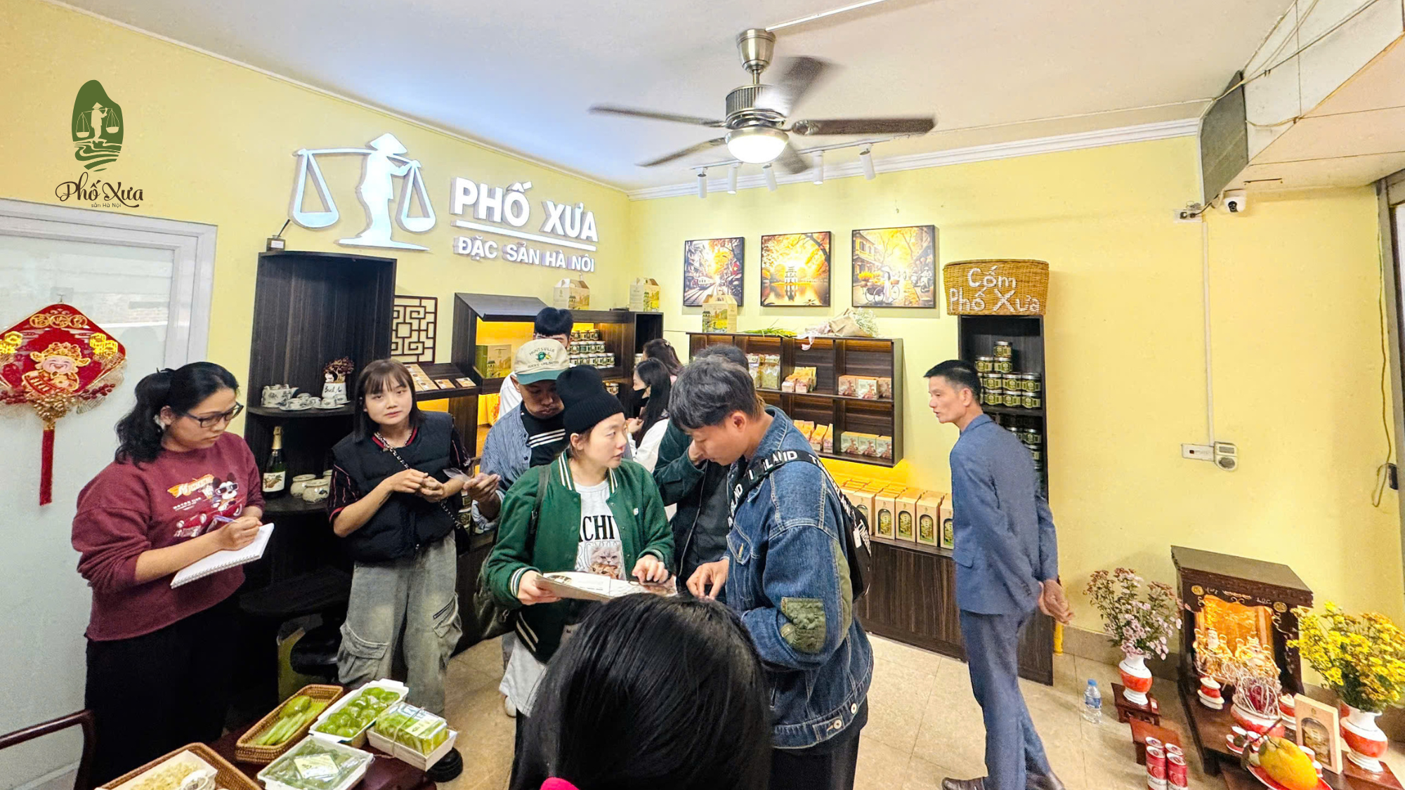 chợ cốm mễ trì hạ