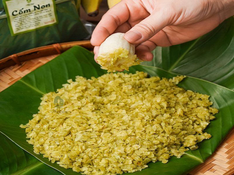 cốm hà nội ngon